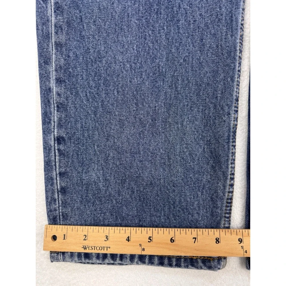 Levis 550 Jeans Men 36x32 Blue‎ Relaxed Fit Straight Tapered Perfect Fade Denim